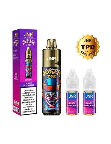 Puff Joker 24K Schwarzer Drachen Eis JNR