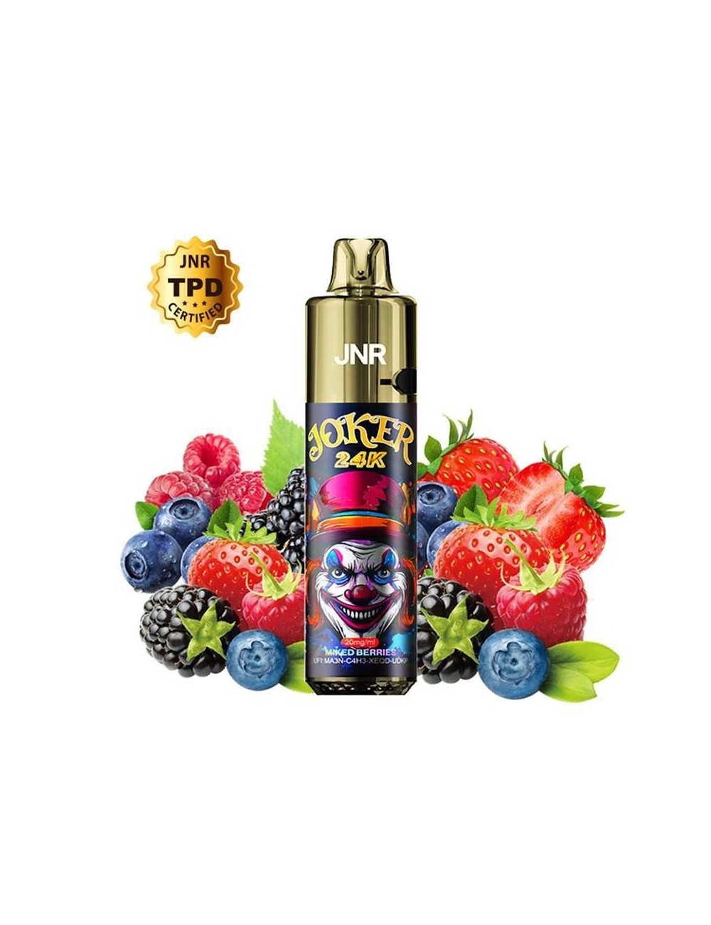 Puff Joker 24K Gemischte Beeren JNR