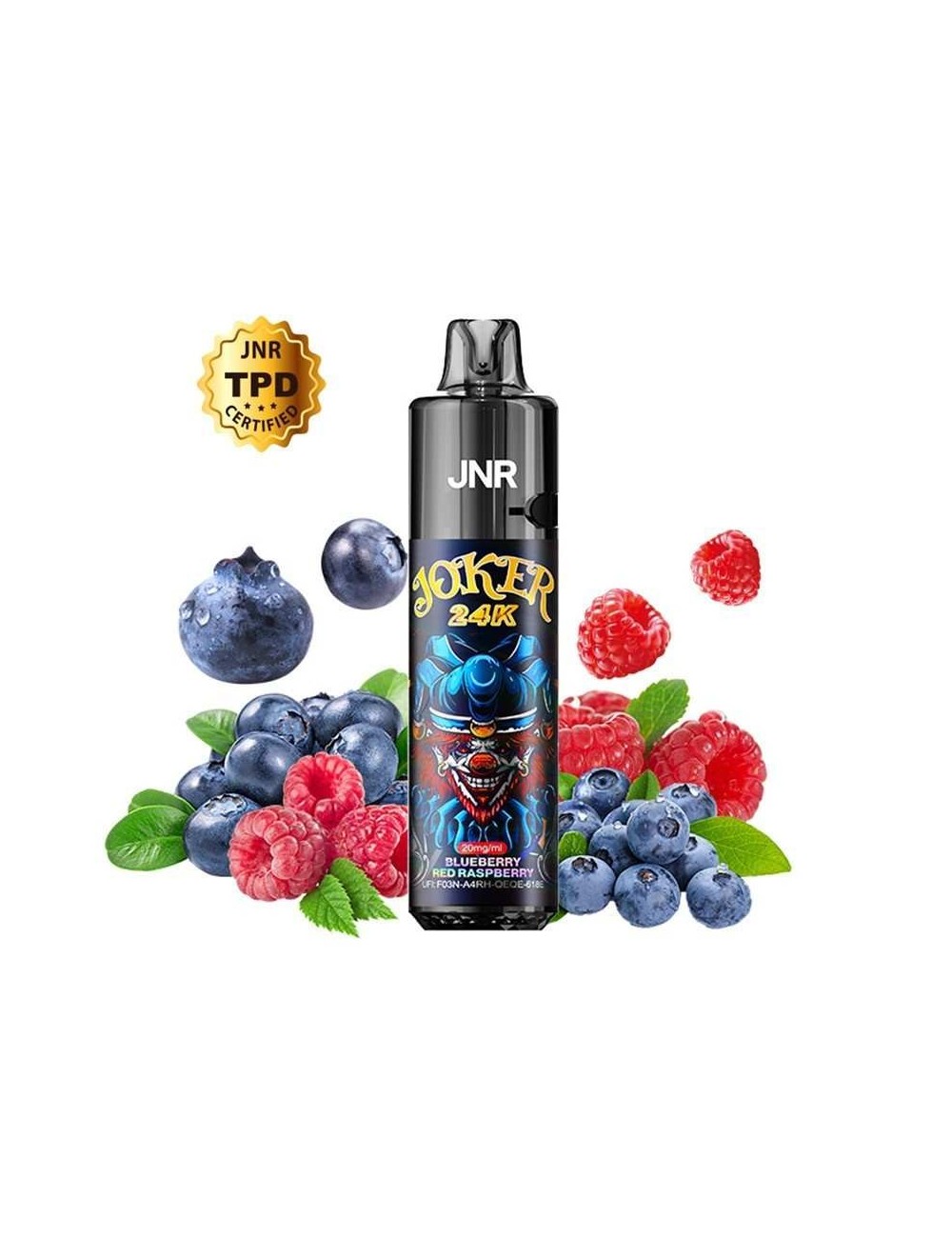 Puff Joker 24K Blaubeere Himbeere JNR