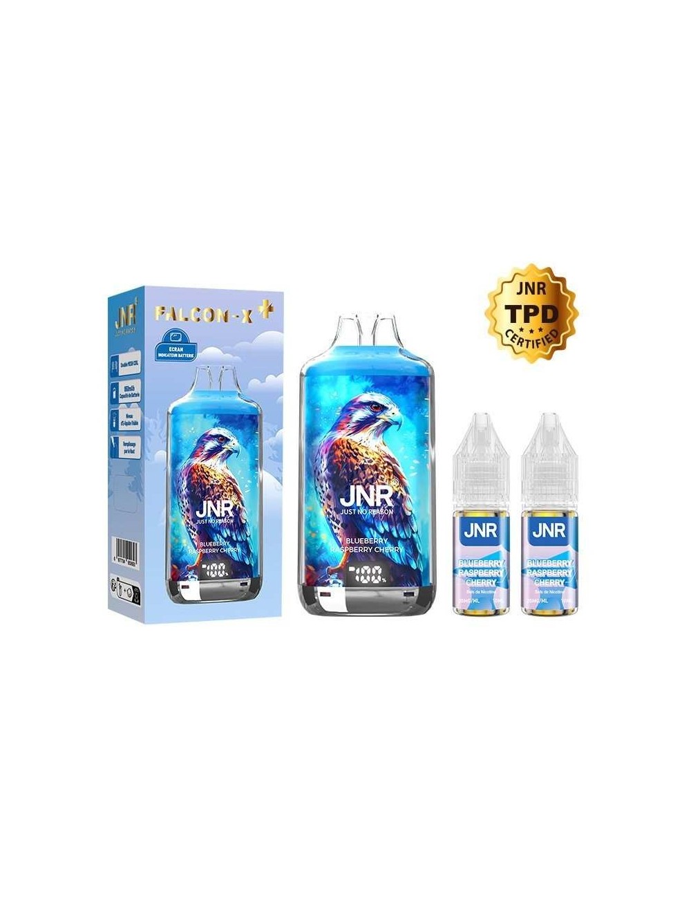 Puff Falcon-X Plus 28K JNR Blueberry Raspberry Cherry