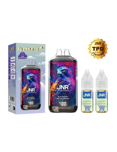 Puff Falcon-X Plus 28K Brombeere Rote Himbeere JNR