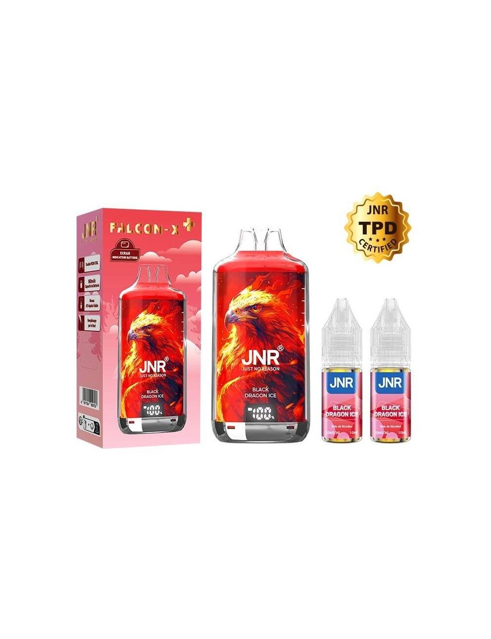 Puff Falcon-X Plus 28K Schwarzer Drachen Eis JNR