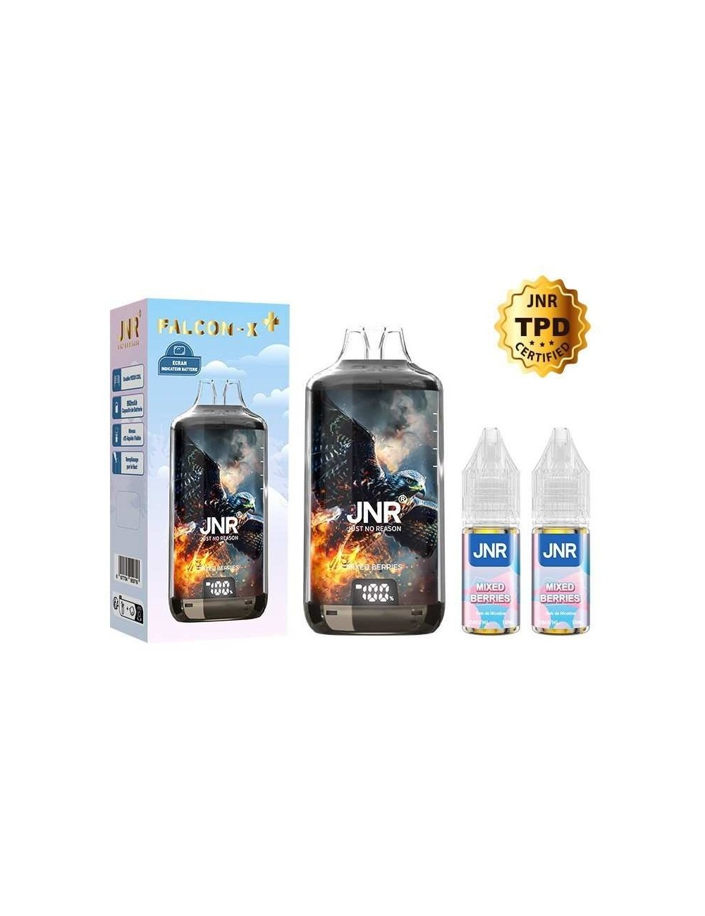 Puff Falcon-X Plus 28K Gemischte Beeren JNR