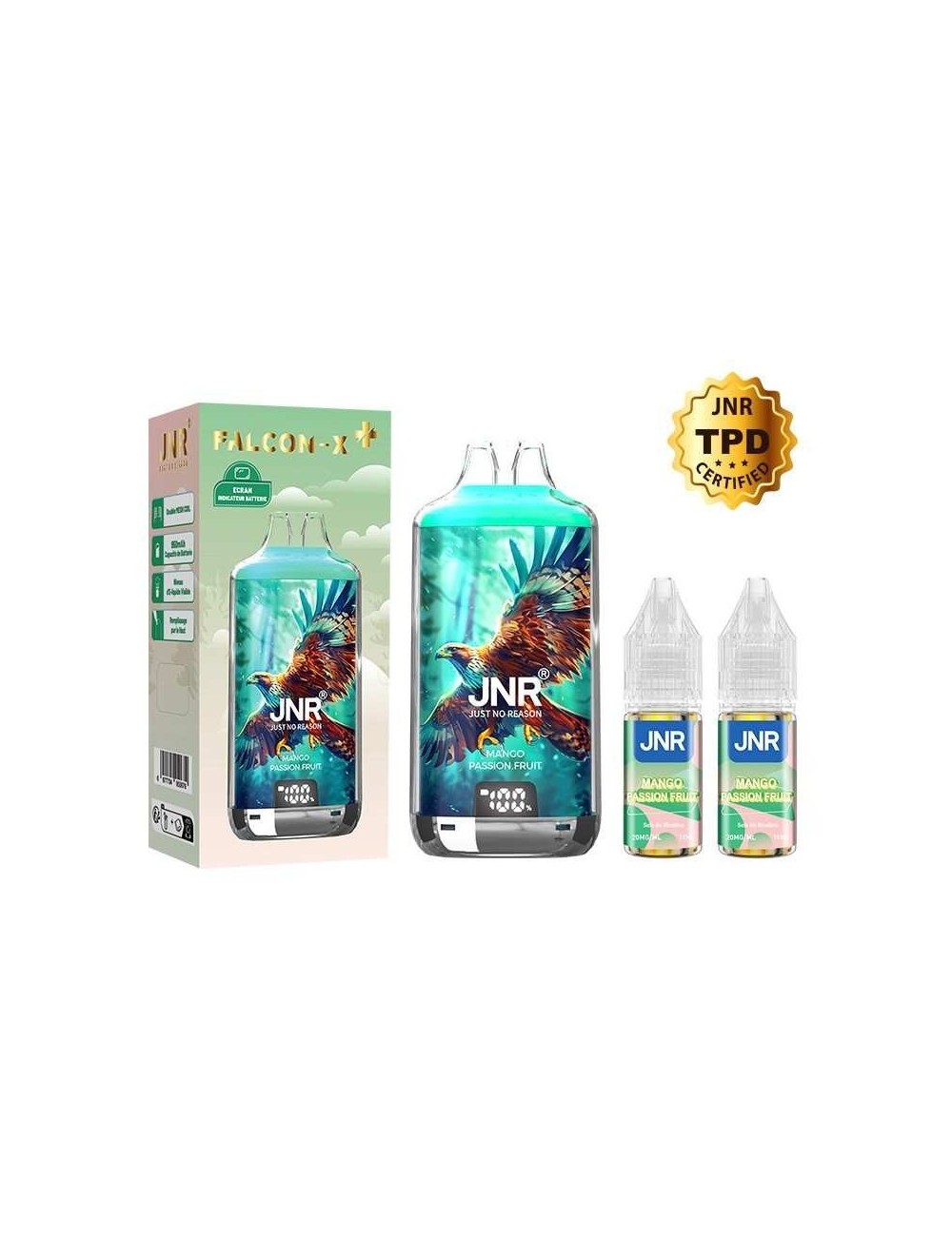 Puff Falcon-X Plus 28K Mango Passionsfrucht JNR