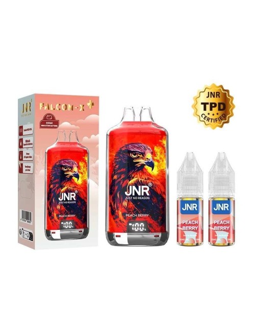 Puff Falcon-X Plus 28K Pfirsich-Beere JNR