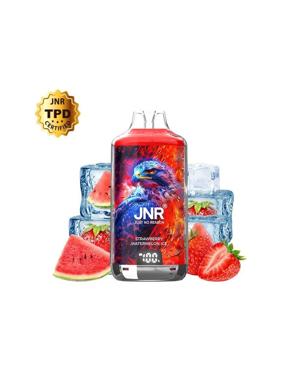 Puff Falcon-X Plus 28K Erdbeere-Wassermelone-Eis JNR