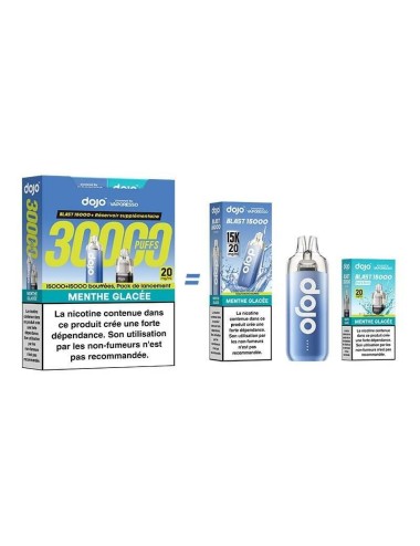 Puff Dojo Blast Bundle 30K Eisminze - Dojo von Vaporesso