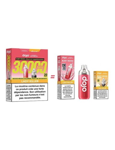 Puff Dojo Blast Bundle 30K Lady Killer - Dojo von Vaporesso