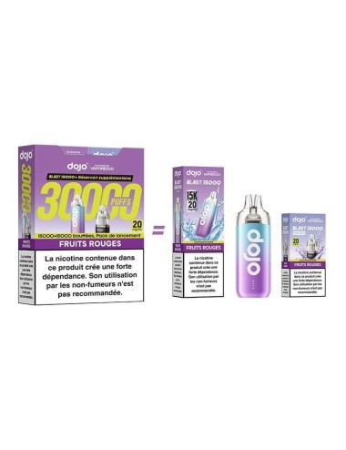 Puff Dojo Blast Bundle 30K Rote Früchte - Dojo von Vaporesso