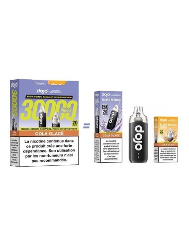 Puff Dojo Blast Bundle 30K Eiskalte Cola - Elektronische Zigarette 30000 Züge
