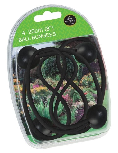 Elastische Bälle 20 cm Set von 4