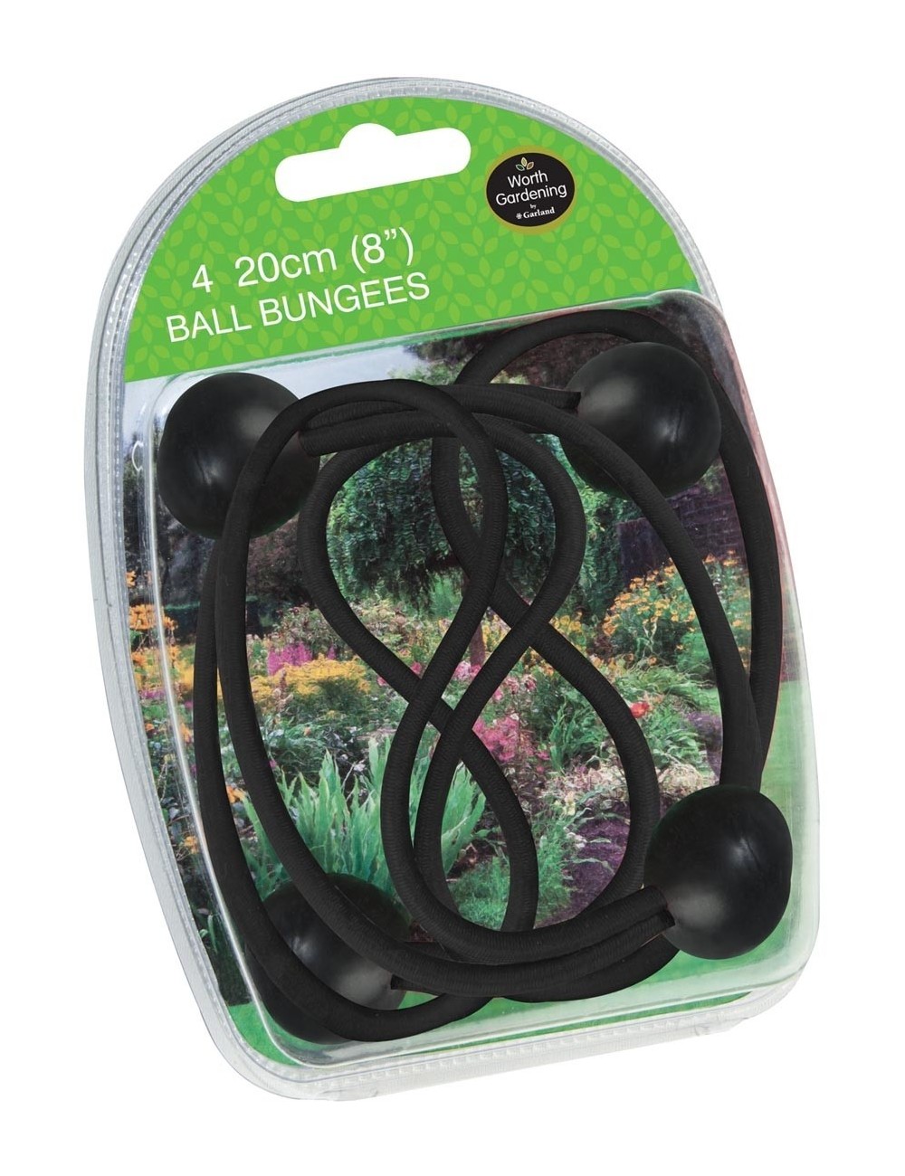 Elastische Bälle 20 cm Set von 4
