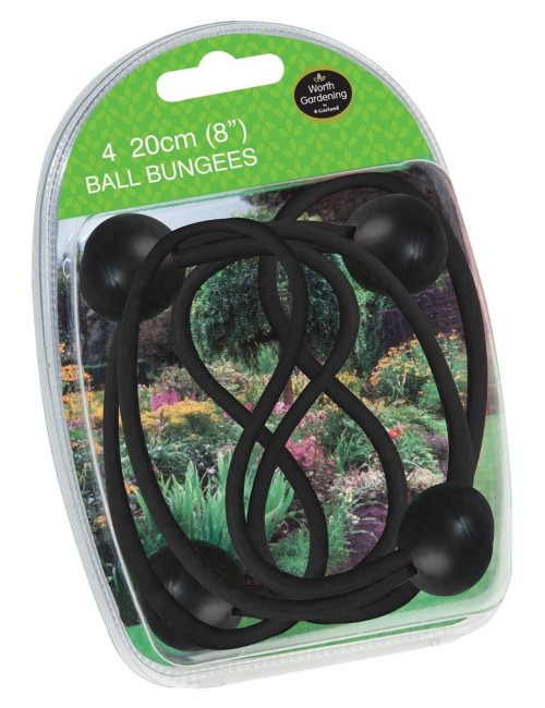 Elastische Bälle 20 cm Set von 4