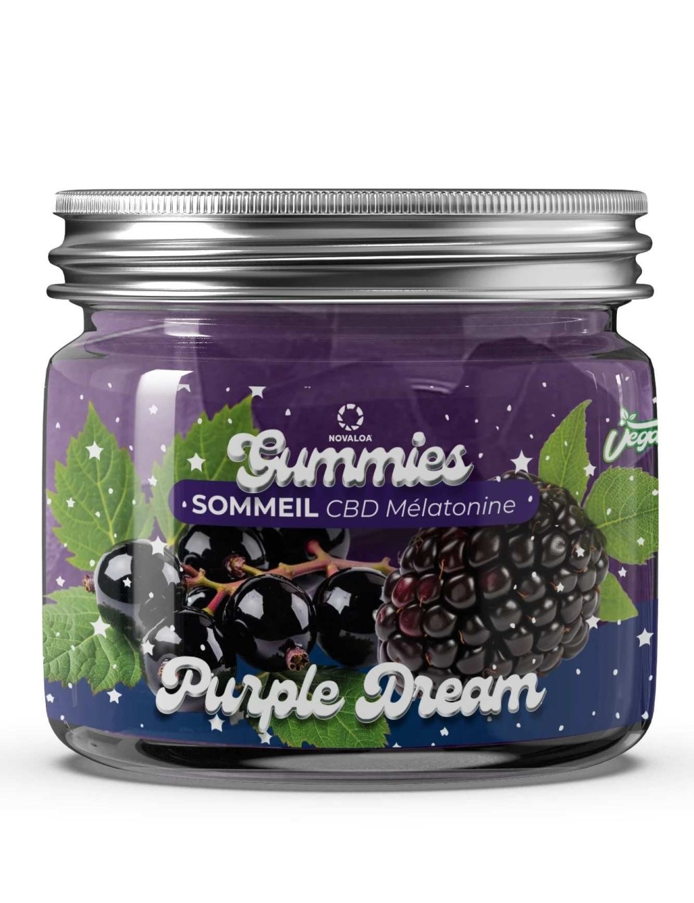 CBD-Gummis Schlaf Purple Dream CBD & Melatonin