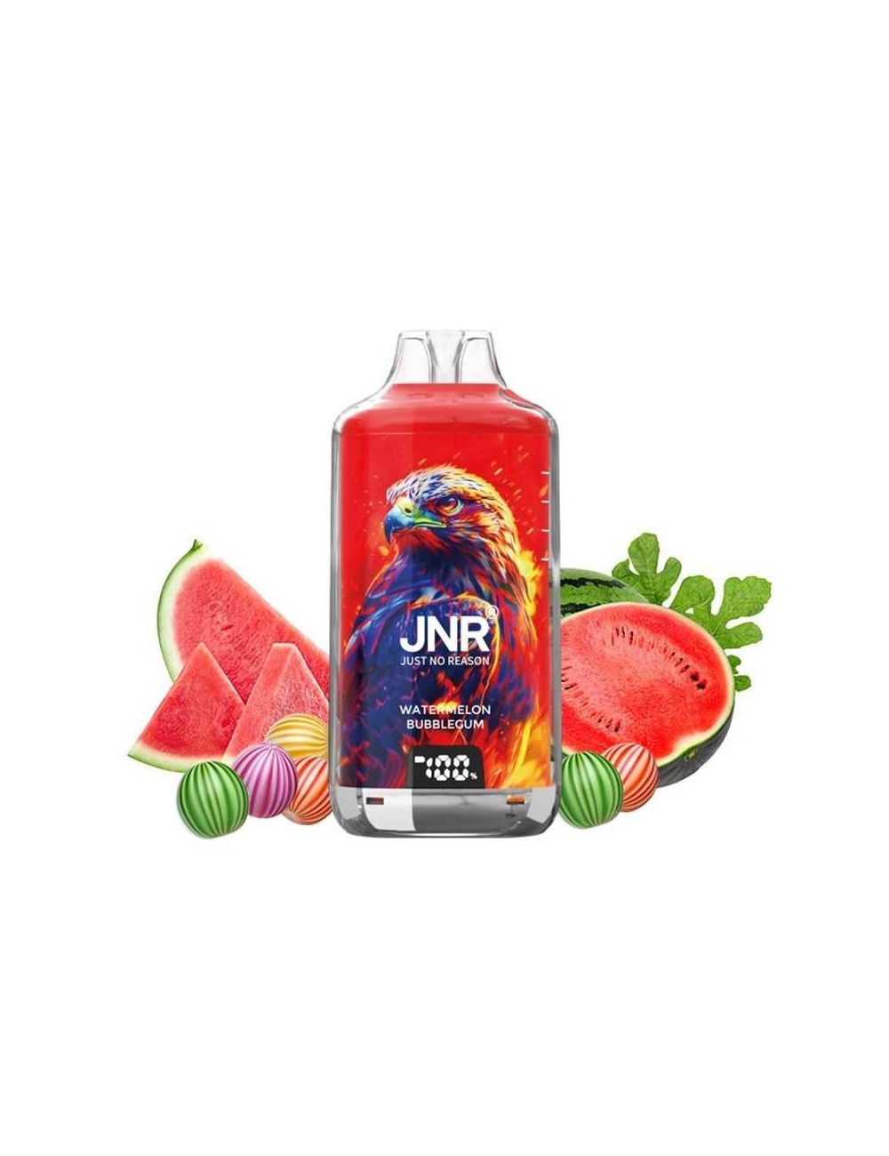 Puff Falcon-X Plus 28K Wassermelonen-Kaugummi JNR