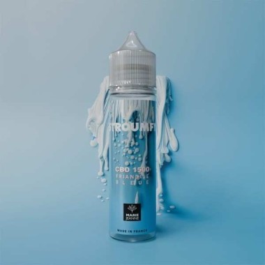 E-Liquid CBD Schlumpf 50ml - Marie Jeanne - Blaue Bonbongeschmack
