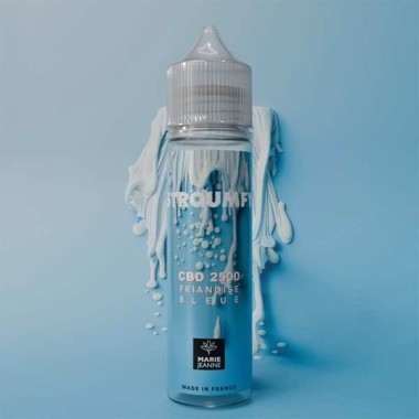 E-Liquid CBD Schlumpf 50ml - Marie Jeanne - Blaue Bonbongeschmack