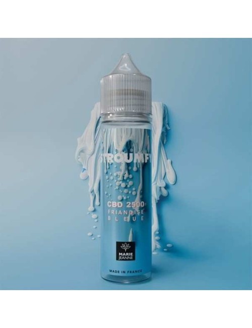 E-Liquid CBD Schlumpf 50ml - Marie Jeanne - Blaue Bonbongeschmack