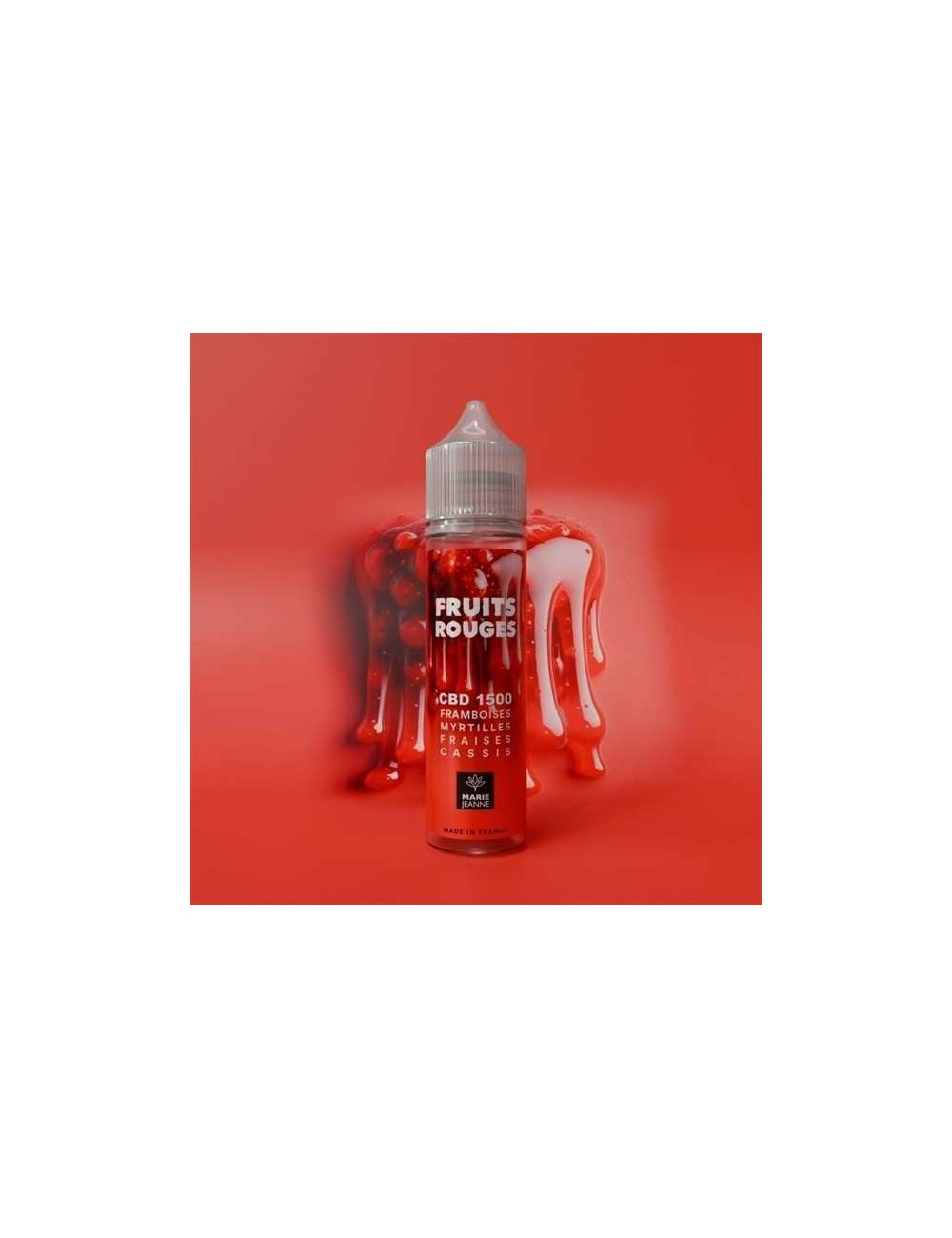 E-Liquid CBD Rote Früchte 50ml Marie Jeanne - CBD Isolat 1500mg/2500mg