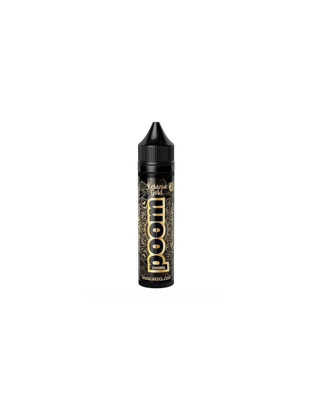 E-Liquid CBD Poom Ketama Gold 50ml WEECL - Natürliches Vollspektrum-Aroma