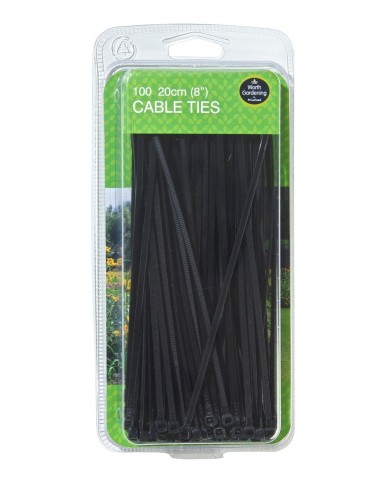 Verstellbare Kabelbinder 18 cm, 30er Pack