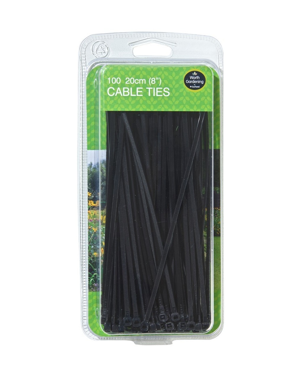 Verstellbare Kabelbinder 18 cm, 30er Pack