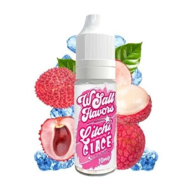E-Liquid Eisiger Litschi 10ml Wsalt Flavors - Liquideo