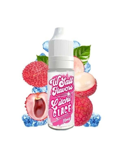 E-Liquid Eisiger Litschi 10ml Wsalt Flavors - Liquideo