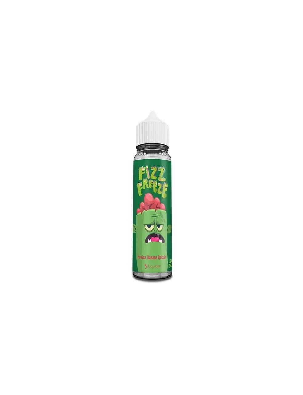 Fizz & Freeze Erdbeere Banane Traube 50ml - Liquideo