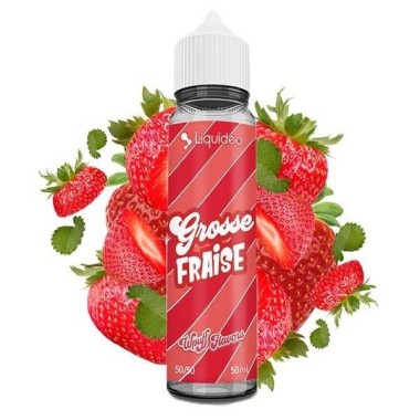Große Erdbeere 50ml Wpuff Flavors - Liquideo
