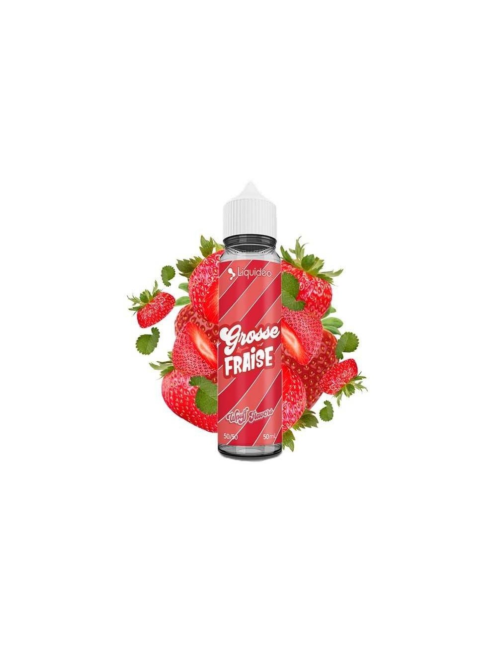 Große Erdbeere 50ml Wpuff Flavors - Liquideo