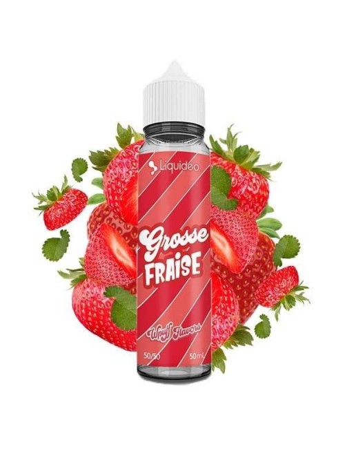 Große Erdbeere 50ml Wpuff Flavors - Liquideo