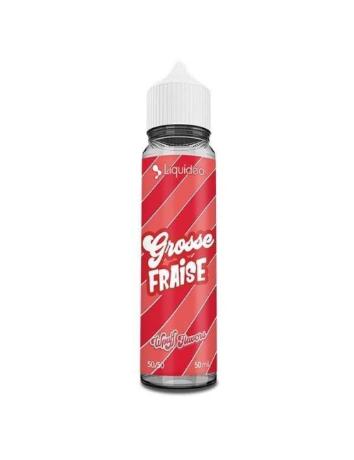 Große Erdbeere 50ml Wpuff Flavors - Liquideo