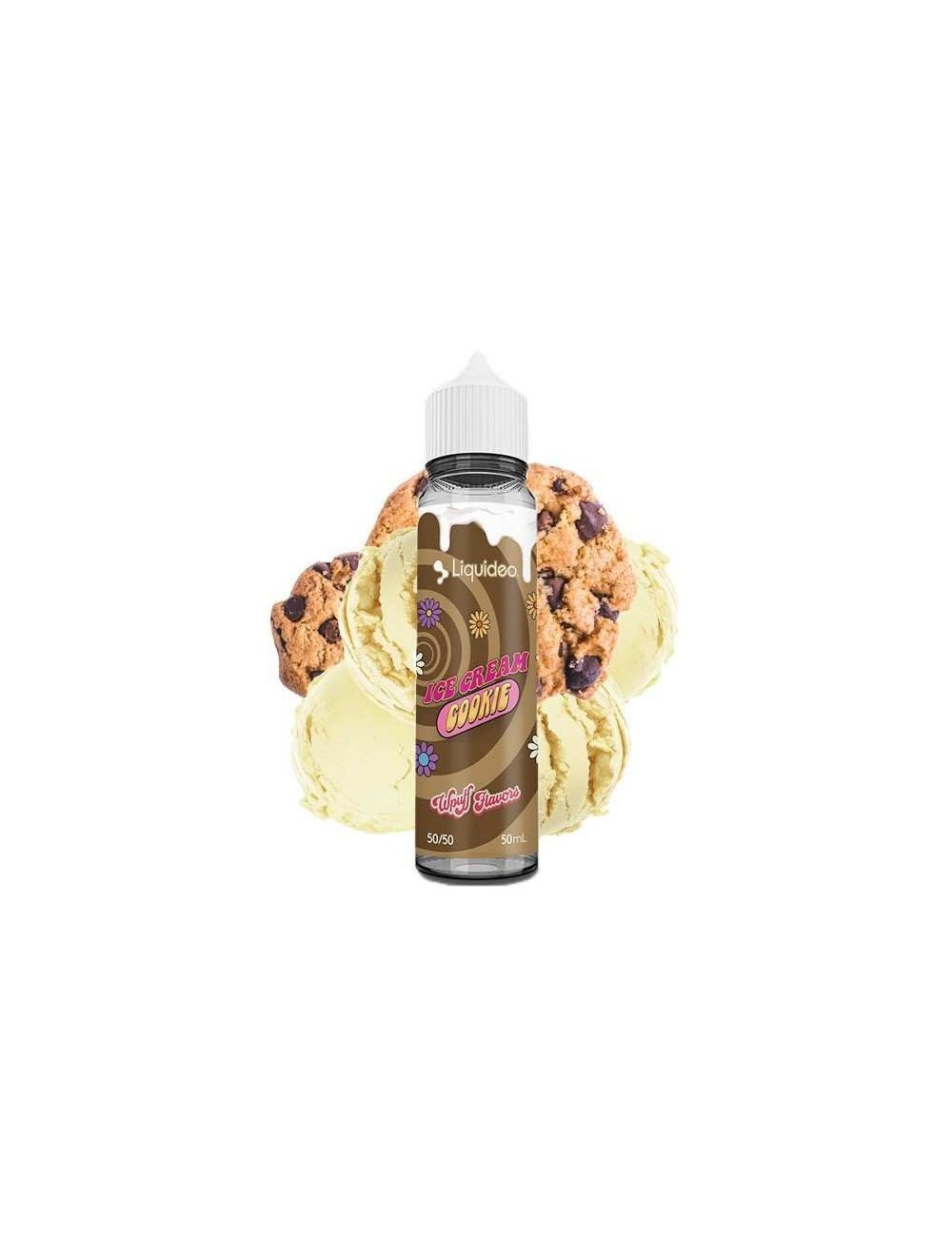 Ice Cream Cookie 50ml Wpuff Flavors von Liquideo