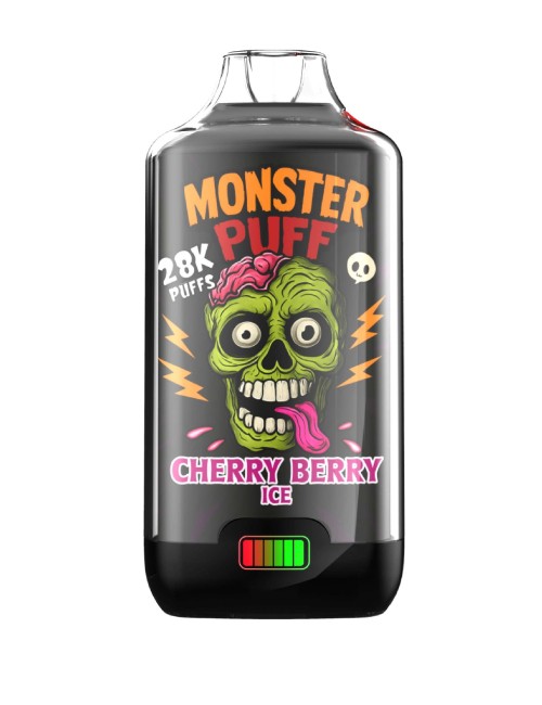Puff - Monster Puff 28k Kirsch-Beeren-Eis