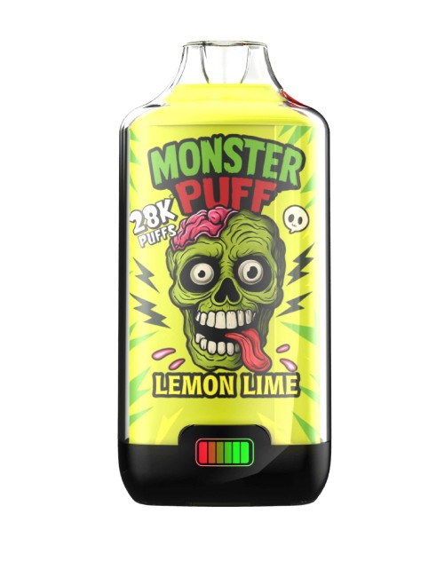 Puff Monster Puff 28k Zitrone Limette