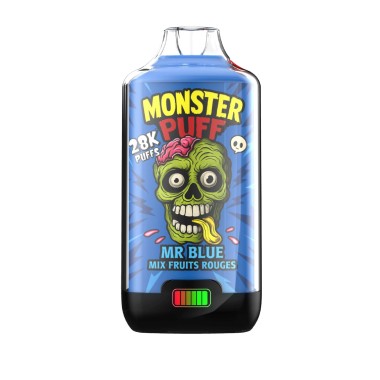 Puff Monster Puff 28k Mr Blue Rote Früchte Mix