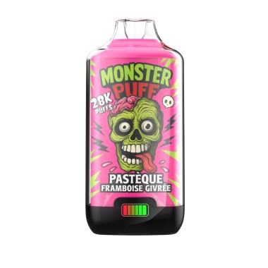 Puff Monster Puff 28k Gefrorene Wassermelone-Himbeere