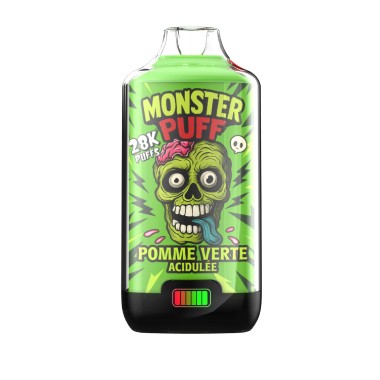 Puff Monster Puff 28k Saurer Grüner Apfel