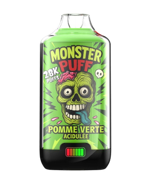 Puff Monster Puff 28k Saurer Grüner Apfel