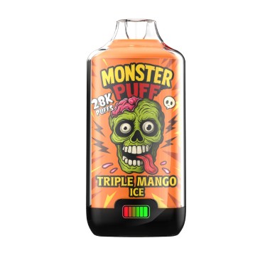 Puff Monster Puff 28k Dreifach Mango Eis