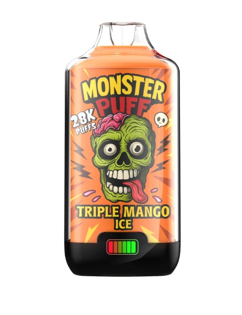 Puff Monster Puff 28k Dreifach Mango Eis