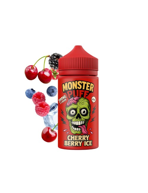 E-Liquid Monster Puff 200ml Kirsch-Beeren-Eis