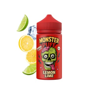 E-Liquid Monster Puff 200ml Zitrone-Limette
