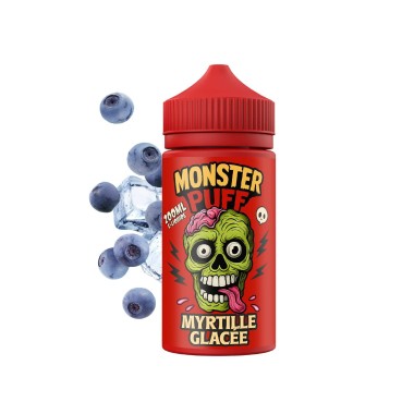 E-Liquid Monster Puff 200ml Eisige Heidelbeere