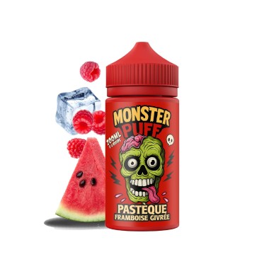 E-Liquid Monster Puff 200ml Gefrorene Wassermelone-Himbeere