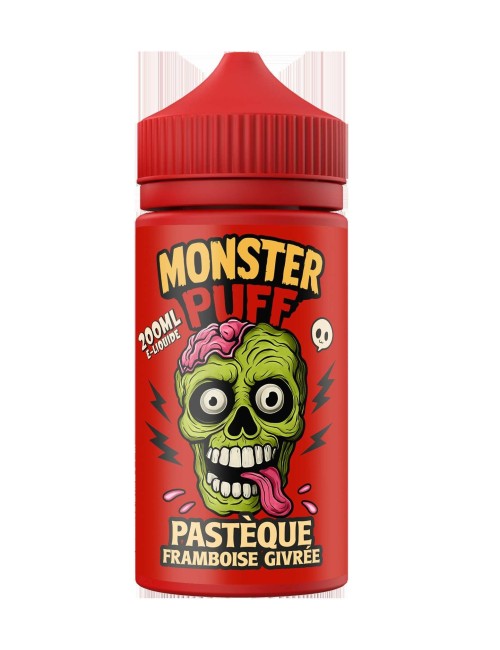 E-Liquid Monster Puff 200ml Gefrorene Wassermelone-Himbeere