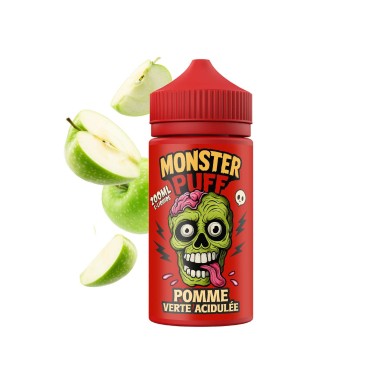 E-Liquid Monster Puff 200ml Saurer Grüner Apfel