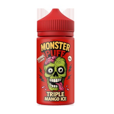 E-Liquid Monster Puff 200ml Dreifach Mango Eis