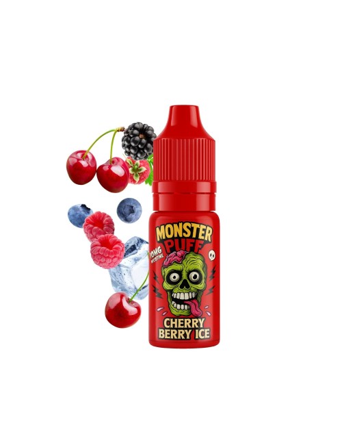E-Liquid Monster Puff 10ml Kirsch-Beeren-Eis